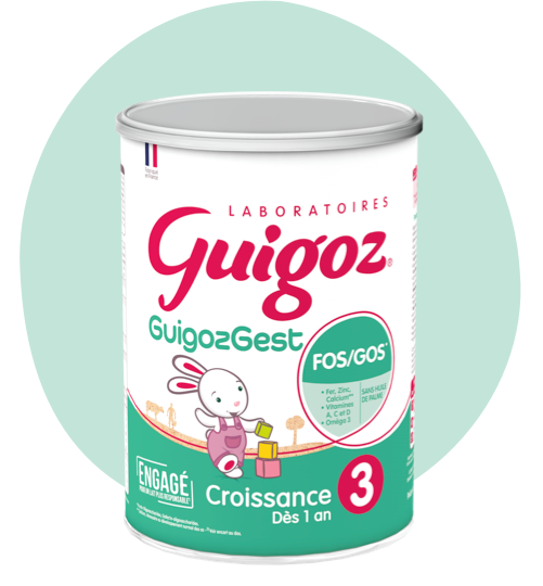 GUIGOZ GUIGOZGEST CROISSANCE 3 DES 1 AN POT 800G - Pharmacie Cap3000
