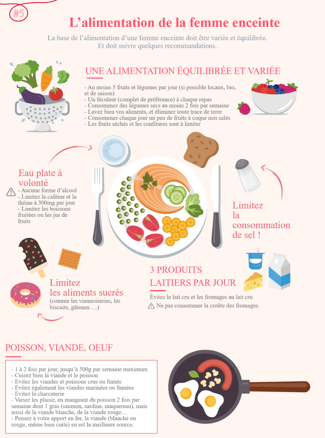 Nourrir la Vie : Guide Complet pour une Alimentation Equilibrée Pendant la Grossesse en 2024