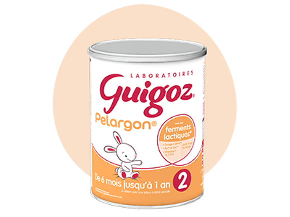 Lait 2ème âge GUIGOZ® Pelargon 2