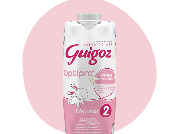 Lait 2ème âge liquide GUIGOZ® Optipro 2